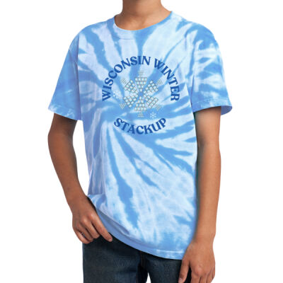 Wisconsin Winter Stackup - Youth Tie Dye Tee Thumbnail