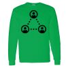 Heavy Cotton 100% Cotton Long Sleeve T Shirt Thumbnail