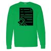 Heavy Cotton 100% Cotton Long Sleeve T Shirt Thumbnail