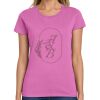 Ladies Heavy Cotton 100% Cotton T Shirt Thumbnail