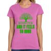 Ladies Heavy Cotton 100% Cotton T Shirt Thumbnail