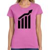 Ladies Heavy Cotton 100% Cotton T Shirt Thumbnail