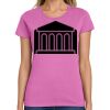 Ladies Heavy Cotton 100% Cotton T Shirt Thumbnail
