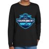 Youth Heavy Cotton 100% Cotton Long Sleeve T Shirt Thumbnail