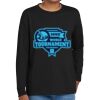 Youth Heavy Cotton 100% Cotton Long Sleeve T Shirt Thumbnail
