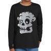 Youth Heavy Cotton 100% Cotton Long Sleeve T Shirt Thumbnail