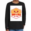 Youth Heavy Cotton 100% Cotton Long Sleeve T Shirt Thumbnail