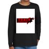 Youth Heavy Cotton 100% Cotton Long Sleeve T Shirt Thumbnail
