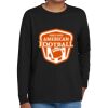 Youth Heavy Cotton 100% Cotton Long Sleeve T Shirt Thumbnail