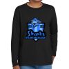 Youth Heavy Cotton 100% Cotton Long Sleeve T Shirt Thumbnail