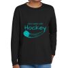 Youth Heavy Cotton 100% Cotton Long Sleeve T Shirt Thumbnail