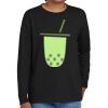 Youth Heavy Cotton 100% Cotton Long Sleeve T Shirt Thumbnail