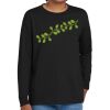 Youth Heavy Cotton 100% Cotton Long Sleeve T Shirt Thumbnail